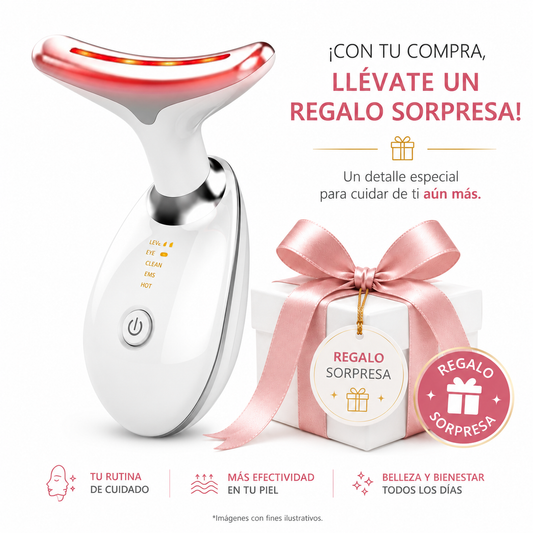 MASAJEADOR FACIAL ELÉCTRICO + REGALO SORPRESA