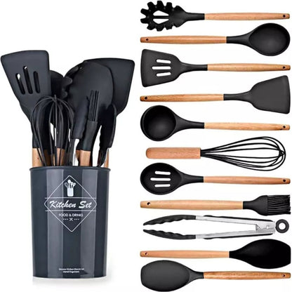 SET UTENSILIOS EN SILICONA X12