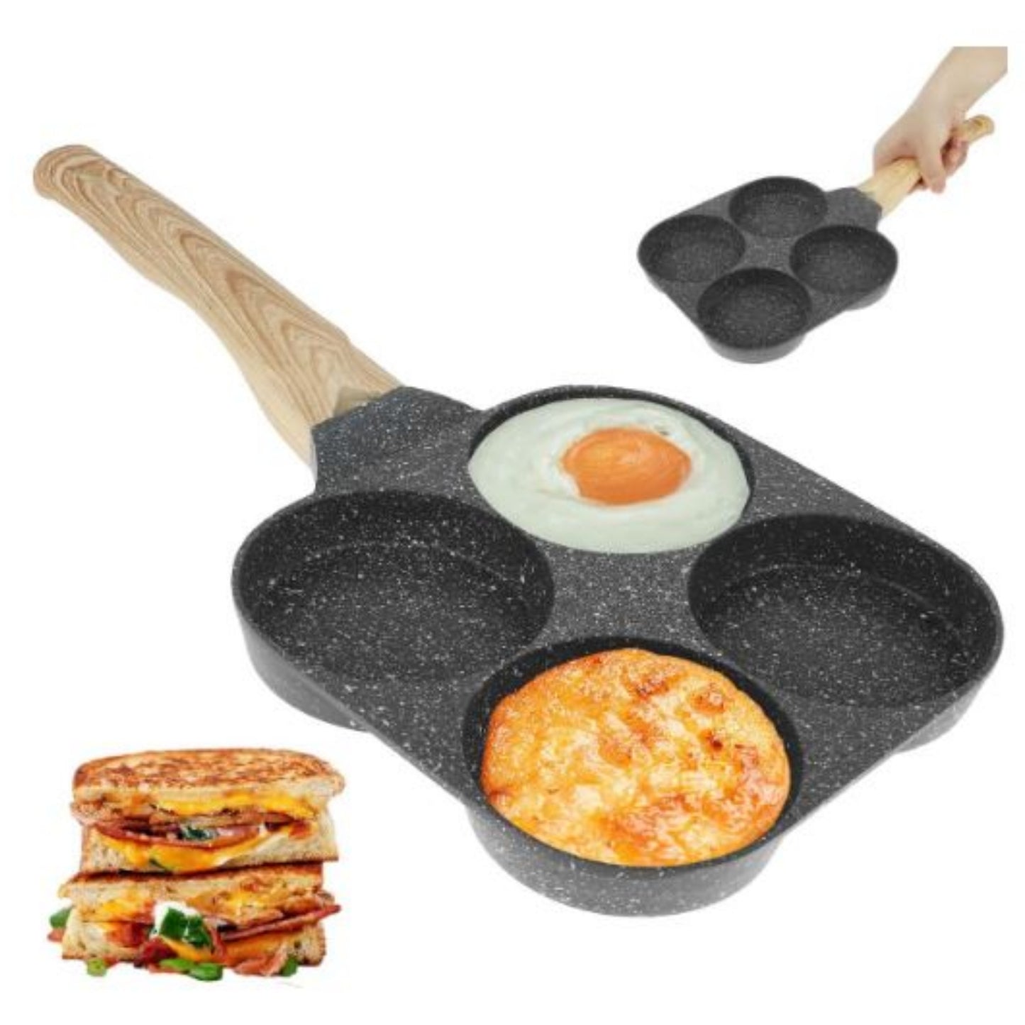 CACEROLAS PARA HUEVOS PARRILLA PLANCHA