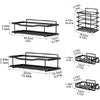 ORGANIZADOR DE DUCHA 5 PCS ESQUINERO